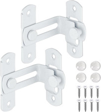 90 Degree Barrel Bolt Door Lock, Thickened Stainless Steel Door Lock, Sliding Do