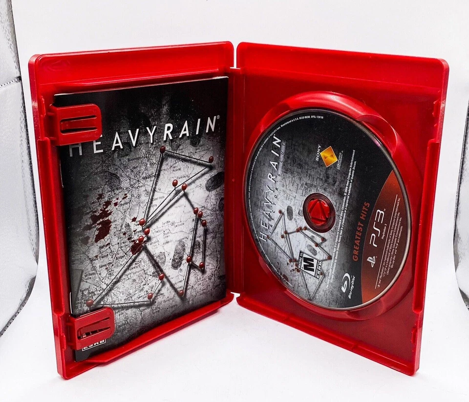 Brand New Factory Sealed Heavy Rain Director's Cut PS3 US Retail Video Game - Image 2 of 2