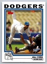 2004 Topps #134 Alex Cora Los Angeles Dodgers