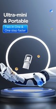 Eaget 2-in-1 USB Flash Drive USB Type-C & USB-A 3.2 120MB/s Memory Stick 32GB 64