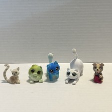 Kitty In My Pocket Flocked Animals Pets Dogs Cats Figures