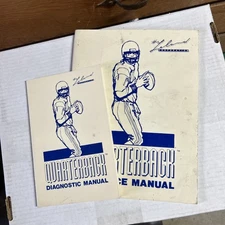 Original quarterback leland  Set With Schematics arcade video game manual