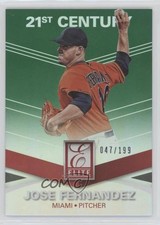 2015 Panini Elite 21st Century 47/199 Jose Fernandez #161 sh7