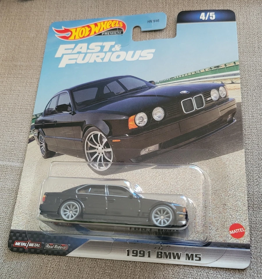 Hot Wheels Premium Fast & Furious Real Riders 1991 BMW M5 4/5 - Image 3 of 4