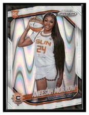 2025 Panini Prizm WNBA #146 Aneesah Morrow White Seismic Prizms