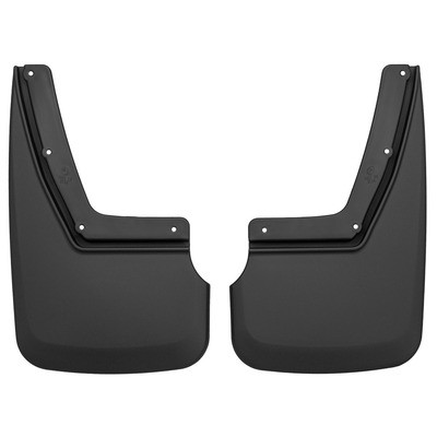 Husky Liners 59211, 2 Pack Black Plastic Fits 15- Suburban Rear Mud Flaps Perfor - Picture 1 of 9