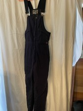 SteelGuard Insulated Bib Overalls Style 3357 Navy Size Medium
