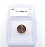 1957 Lincoln Wheat Cent PR66 RB ICG *0832