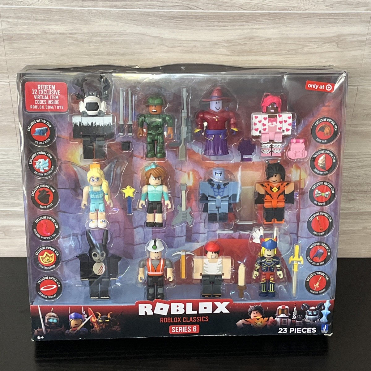 Jazwares Roblox Classics Series 6 Target Exclusive, 12 Figures, 23