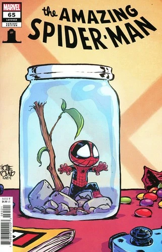 Amazing Spider-Man, The (6th Series) #65A VF/NM; Marvel | 958 Skottie Young Vari