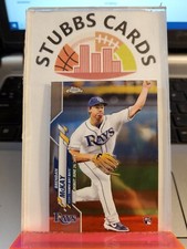 2020 Topps Chrome Update BRENDAN MCKAY U-52 Base Tampa Bay Rays TB Rookie RC MLB