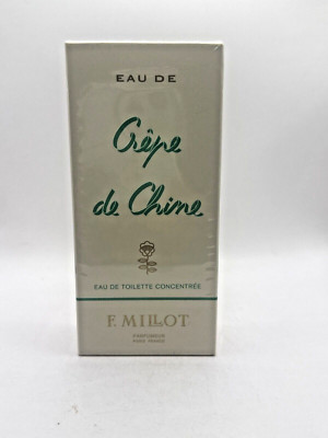 CREPE DE CHINE BY F. MILLOT 60ML EDT SPLASH (NEW WITH BOX & SEALED)