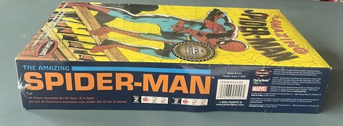 AMAZING SPIDER-MAN MODEL KIT - 1:8 SCALE - SEALED - POLAR LIGHTS #4100 2003 - 第 4/8 張圖片