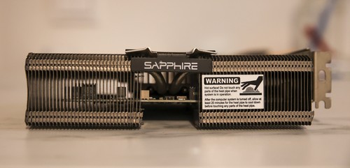 Sapphire HD 7750 Ultimate passiv gekühlte Grafikkarte GPU Lüfterlos, 1GB GDDR5