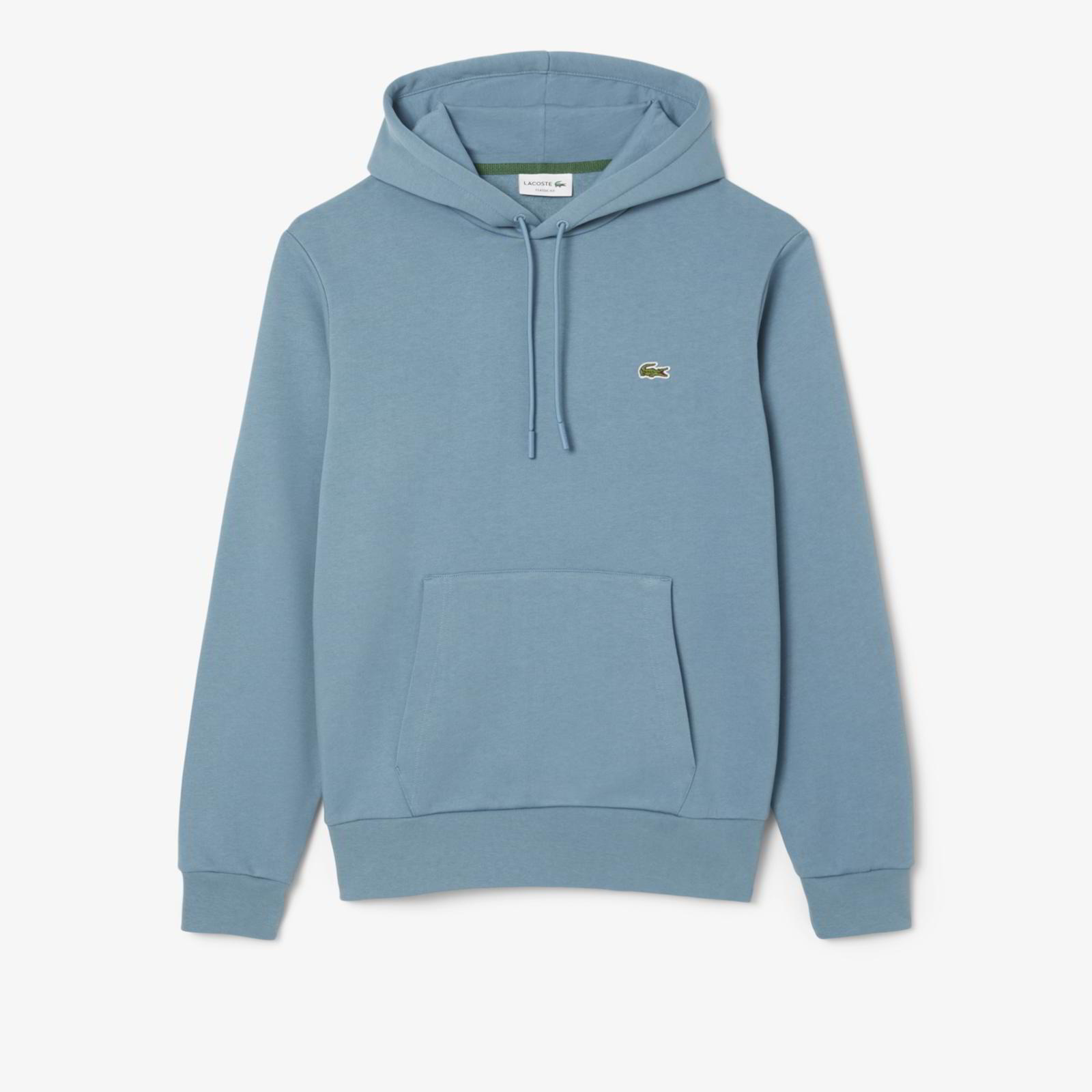 Lacoste Classic Fit Overhead Hoodie Limestone SIZE LARGE ONLY image 8