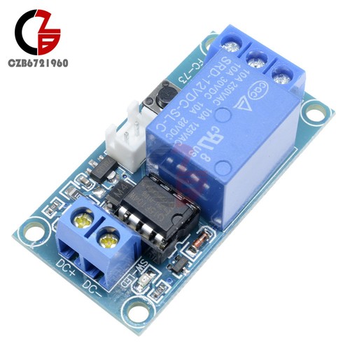 12V 1 Channel Latching Relay Module with Touch Bistable Switch MCU Control HOT - Picture 6 of 9