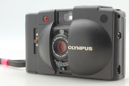 [Exc+5] Olympus XA2 35mm Point&Shoot black Film Camera From JAPAN