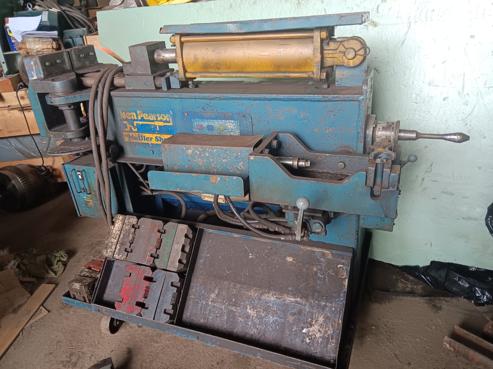 Ben Pearson MC59 Hydraulic Exhaust Pipe Bender with Dies MC59 eBay