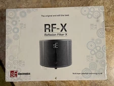 sE Electronics RF-X Portable Isolation Filter X Reflection Reflexion Shield RF-X