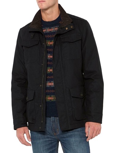 HOWICK Mens Black Lightly Padded Smart 