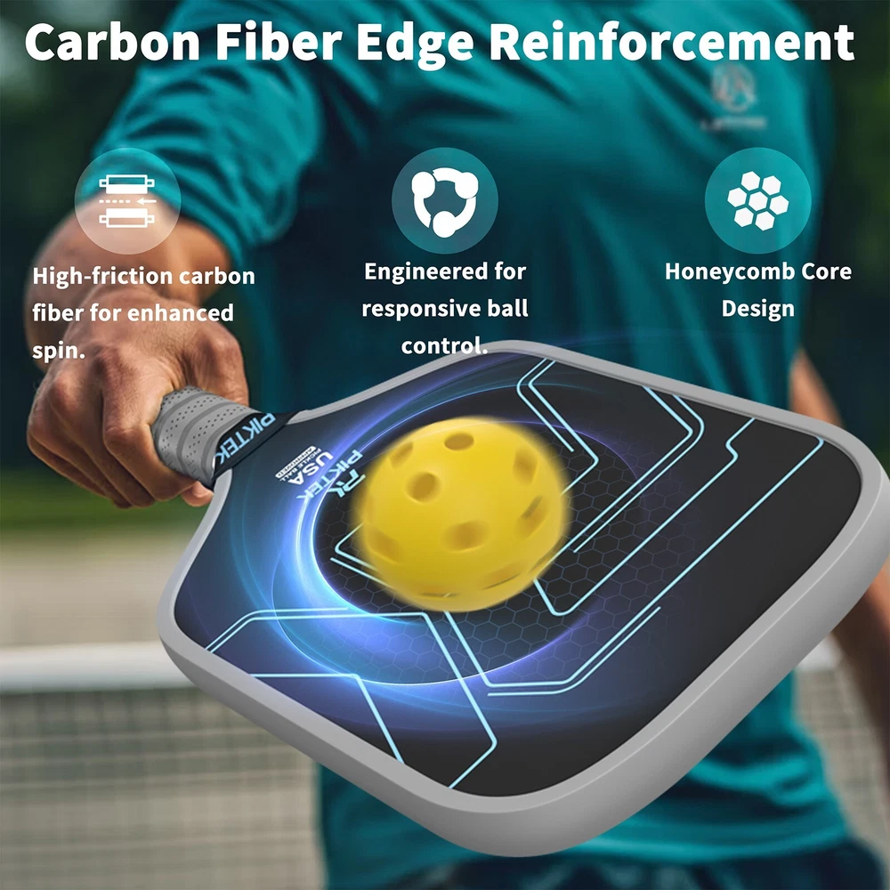 Premium T700 Carbon Fiber Pickleball Paddles Set - USAPA Approved for Men & Women Premium T700 Carbon Fiber Pickleball Paddles Set - USAPA Approved for Men & Women
