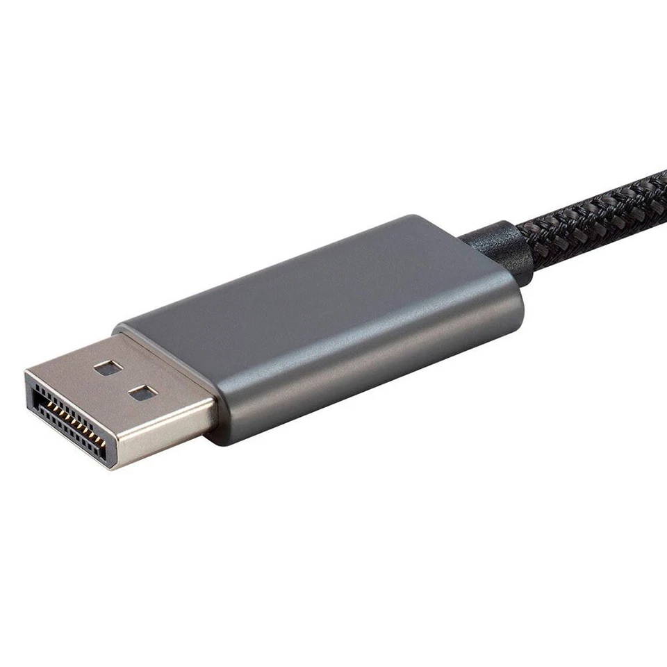 6FT USB-C 3.1 Type C to DisplayPort DP 1.4 Cable 4K 60Hz Bidirectional Braided - Image 4 of 4