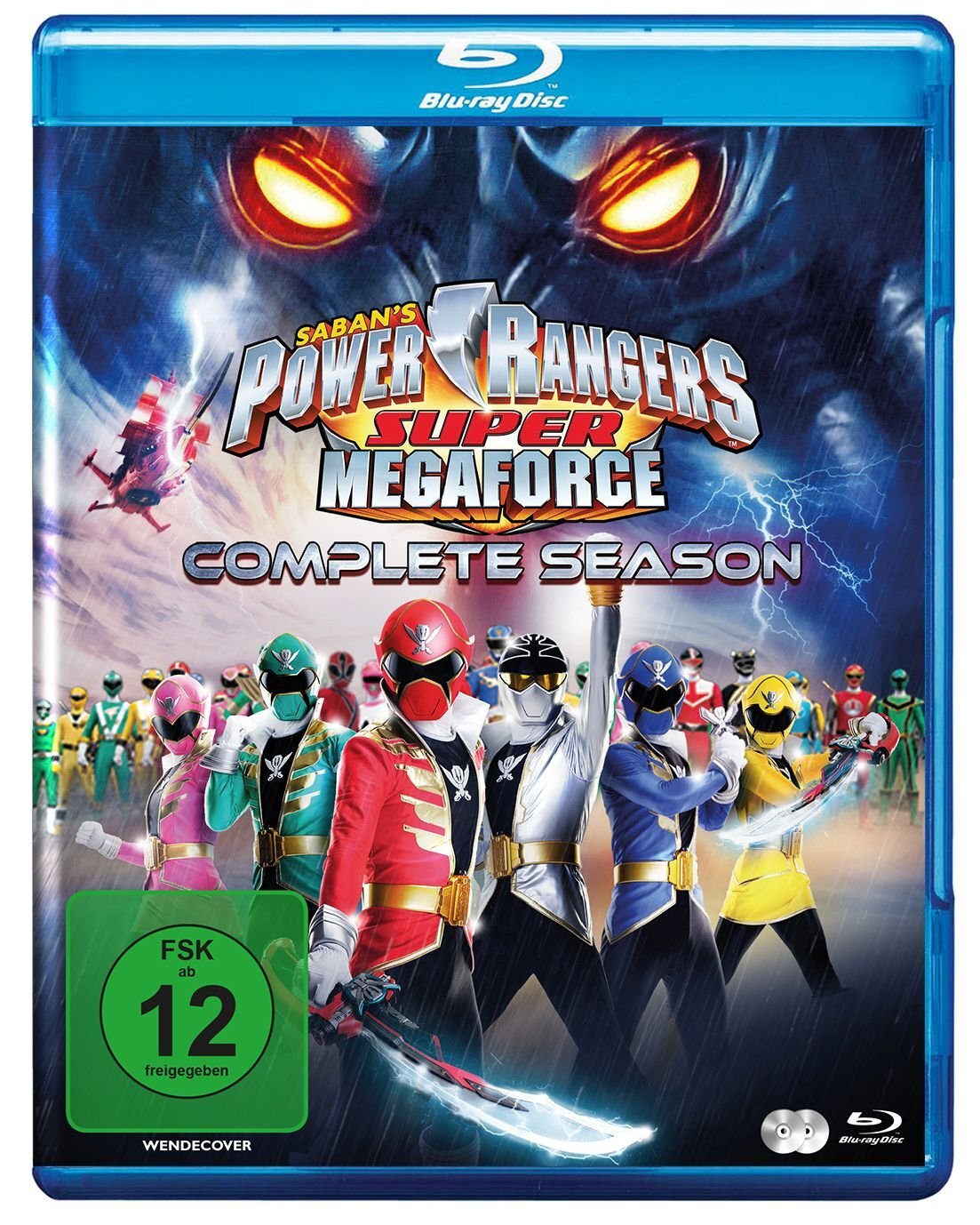 Power Rangers Dvd Ebay POWER RANGERS SUPER MEGAFORCE: The Complete TV Series / NEW Region B ...