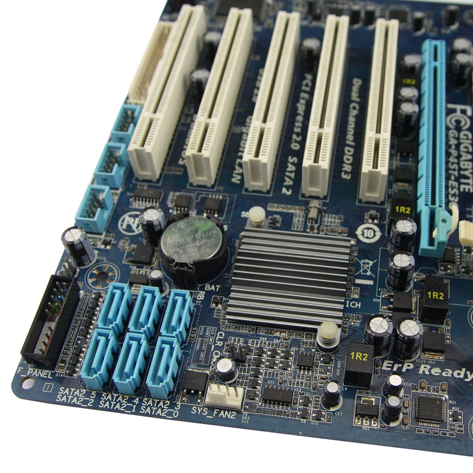 For GIGABYTE GA-P45T-ES3G LGA 775 DDR3 SATA2.0 External Video Card Motherboard - Image 2 of 4