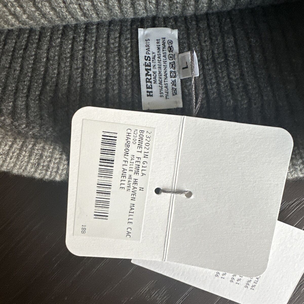 BNIB Hermes Bonnet Heaven Beanie Gray Sz L | eBay BNIB Hermes Bonnet Heaven Beanie Gray Sz L | eBay