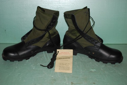 VINTAGE 1960s VIETNAM ERA BETA HOT WEATHER COMBAT BOOTS SIZE 13.5 - Picture 4 of 9