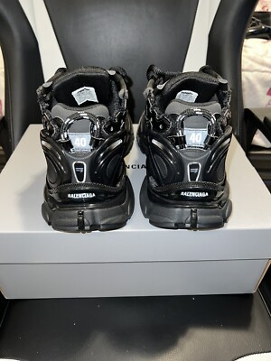 Balenciaga Runners Black Size 7 (40) Pre-Owned | eBay