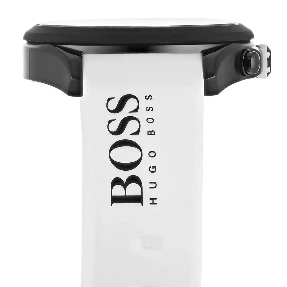 HUGO BOSS Velocity HB1513718 Black Dial Rubber Strap Men's Watch 44mm - image 4 of 4