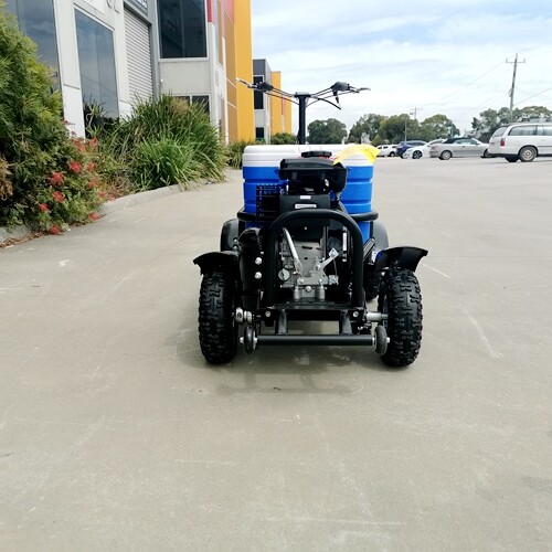 80cc Motorised Esky Cooler Scooter 4 Wheel Motorbike Atv Quad Icebox Esky Lifan - Picture 4 of 10