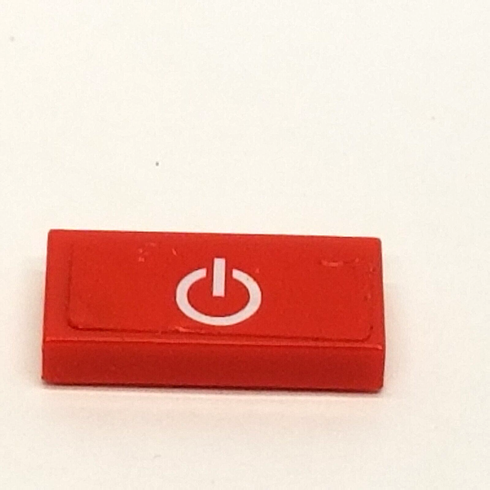 LEGO Power Button 2014 Red Sticker 1x2 Tile SET 60051 High Speed ...
