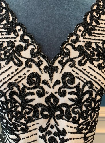 JS Boutique EUC beaded zip blouse - Picture 2 of 6