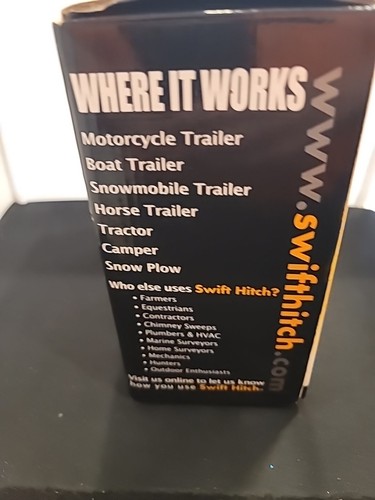 Car Back-Up Camera System/Portable Wireless Full Color by Switch Hitch/New Box - Picture 10 of 10