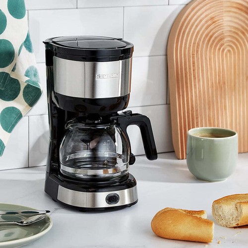SEVERIN KA4808 Macchina Da Caffè Americano Per 4 Tazze 750W Colore NERO - Foto 5 di 6