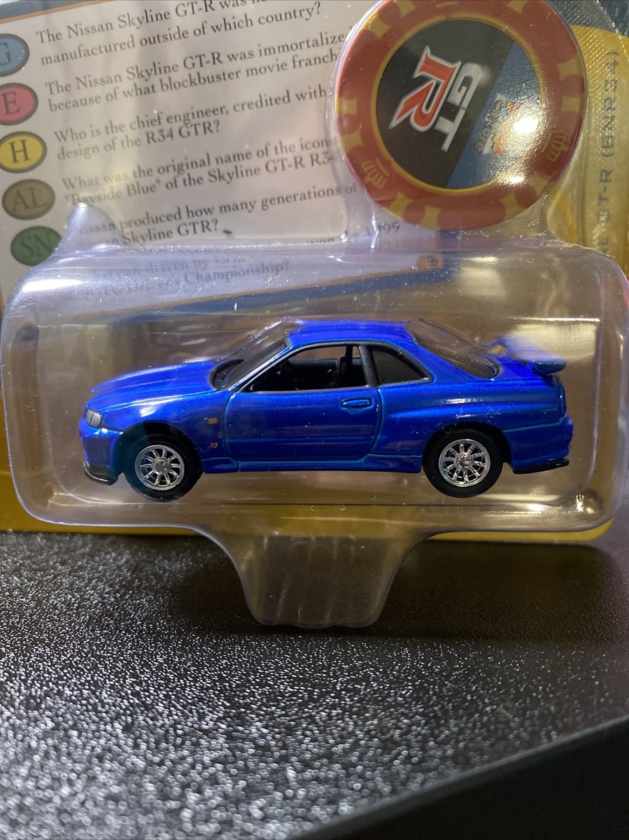 1999 Nissan Skyline GT-R RHD (Right Hand Drive) Blue Metallic with