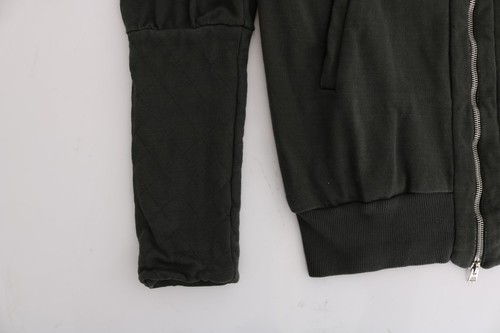 EXTE Sweater Full Zipper Gray Top Hooded Cotton Women s. IT40 / US S RRP $300 - Picture 8 of 9