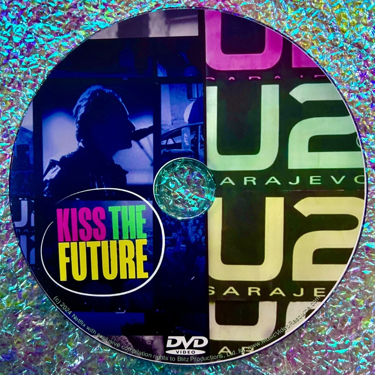 U2 Kiss the Future DVD (2024 Documentary) Bono and The Edge | eBay