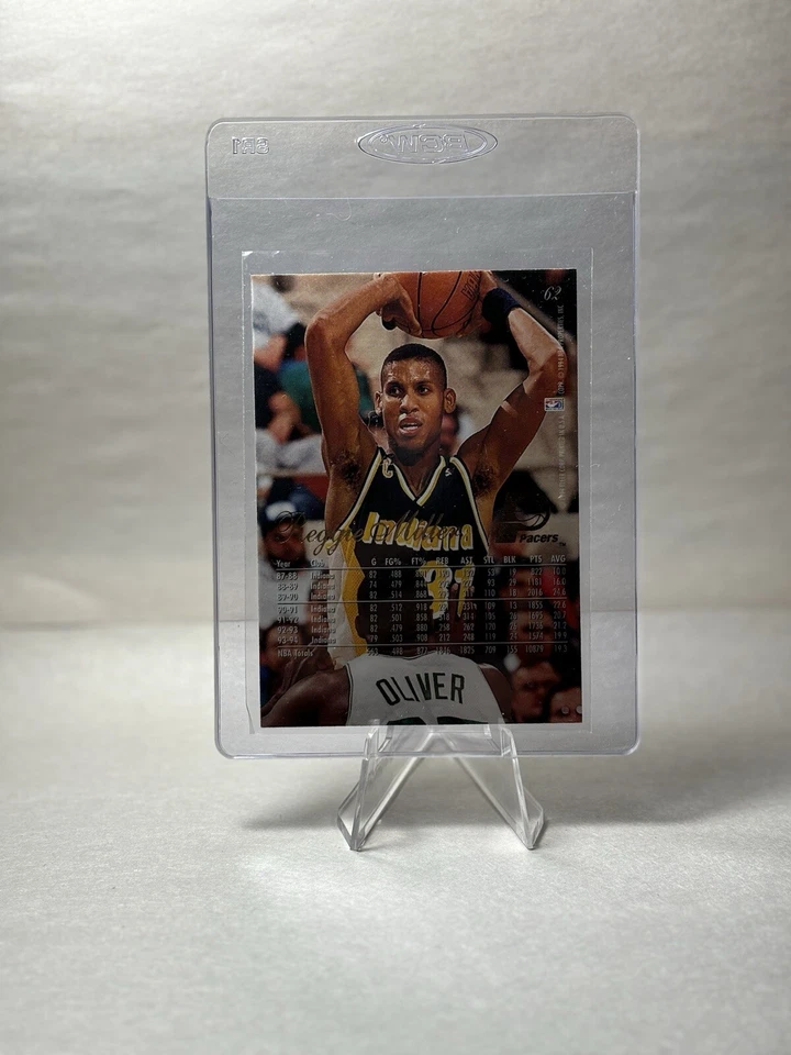 1994-95 Flair - #62 Reggie Miller - Image 2 of 2