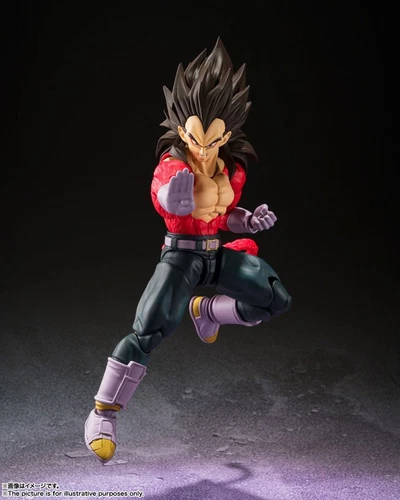 Dragon Ball GT Super Saiyan Super 4 Vegeta Mobile Handheld Model Toy - Bild 5 von 20