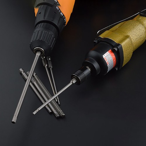 Hex Security Bit Set 75mm 100mm Long Reach Tamper Proof Screwdriver Bits - Picture 6 of 13