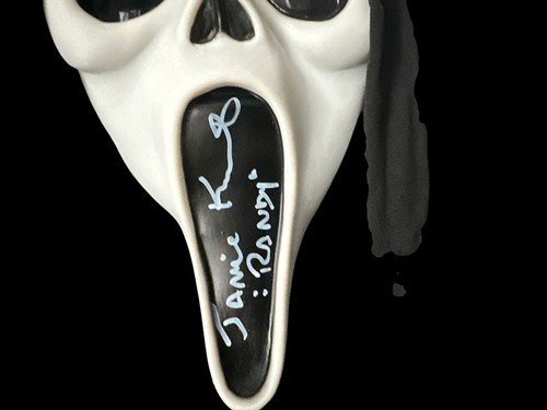 Jamie Kennedy Signed Scream Ghostface Mask Inscribed Randy (PA) - Picture 2 of 4