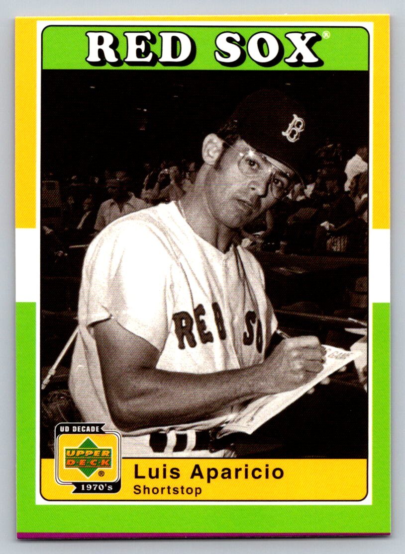 2001 Upper Deck Decade 1970's #28 Luis Aparicio Boston Red Sox