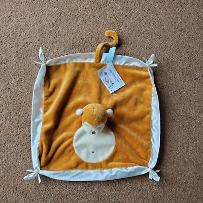 Douglas Baby Comforter Chocolate Monkey Security Blanket 14'' Infant Toddler