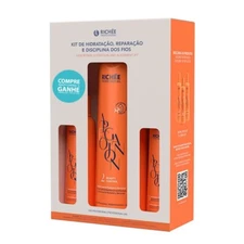 Richée Argan Ojon  Set Shampoo 250ml - Reducer step 2 1 liter -Mask step 3 250ml