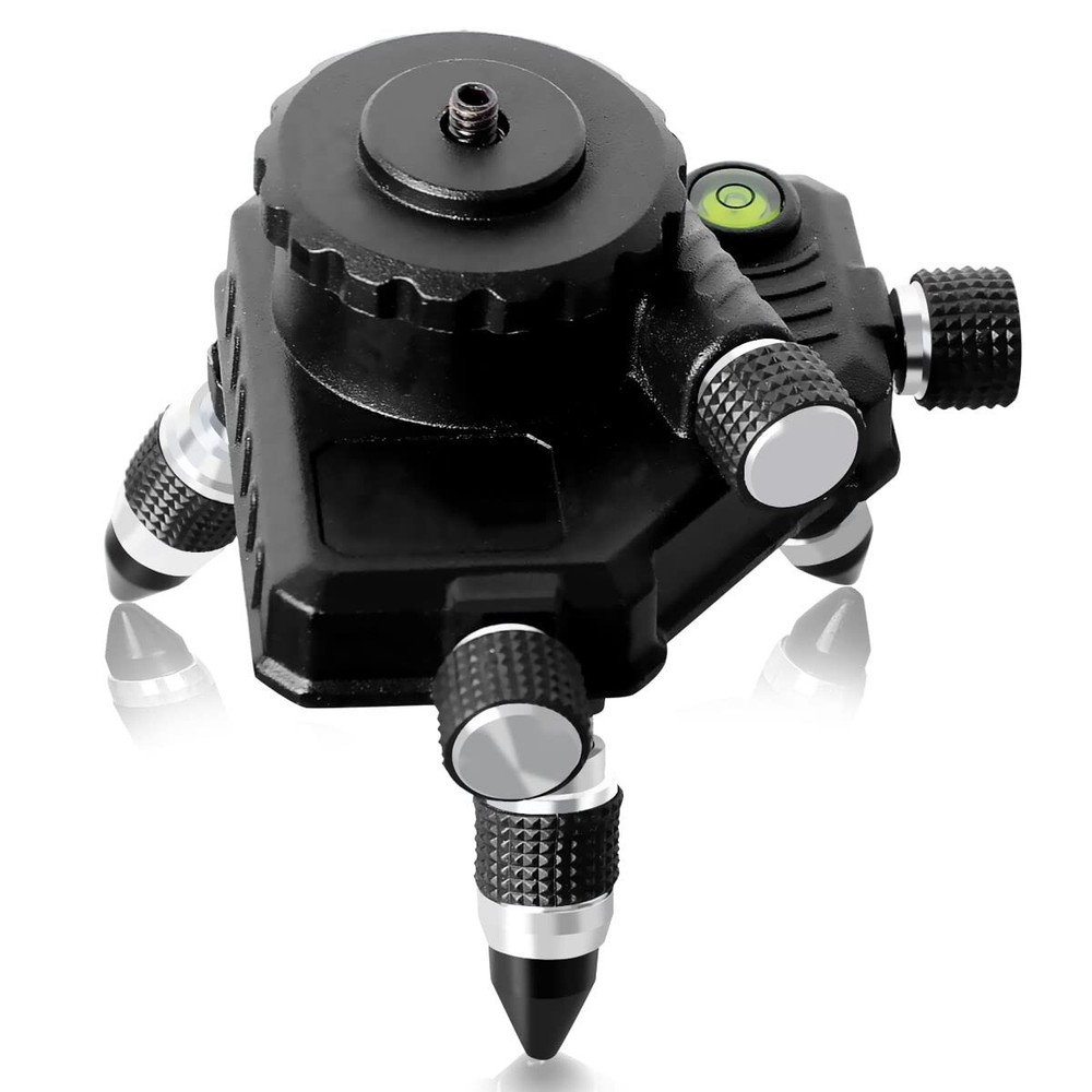 Takamine Laser Level Adapter for Laser Level and Tripod Connector, Rotating Base
