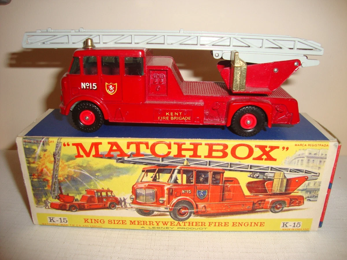 Matchbox merryweather fire engine cheap
