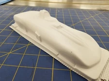 Mid America Vette Roadster Styrene Drag body 1/24 